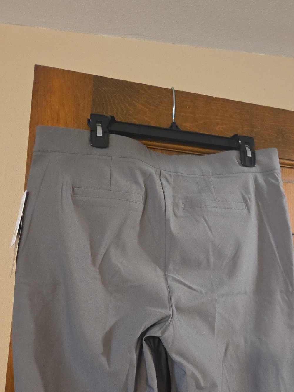89th & Madison Gray Straight-Leg Ankle Pants - Picture 5 of 7